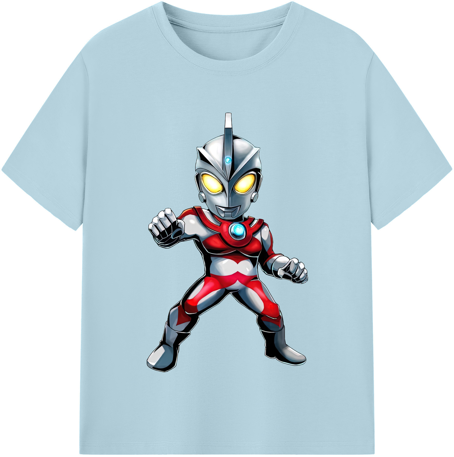 （画像用） ウルトラマン Ultraman 綿100％半袖Tシャツ（フロントプリント）